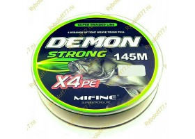 Плетеный шнур mifine.beor-shop.ru Demon Strong X4 PE 0,30 мм
